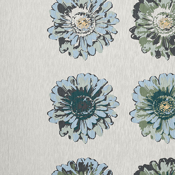 Gypsy Floral Spring Chenille Rug, Green, 5'x7'