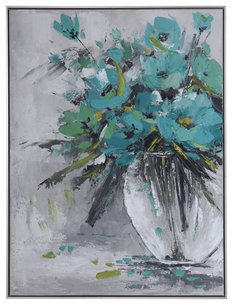 Handmade Oil Painting with Polystyrene Frame WI33919DS