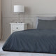 Egyptian Cotton Feel Cool Soft, 4-Piece Sheet, Deep Pockets, Grey, Twin/Twin Xl
