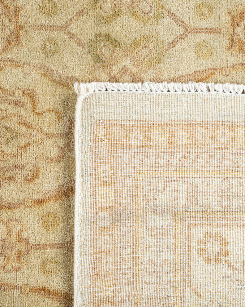 Mogul, One-of-a-Kind Hand-Knotted Area Rug Ivory, 6'1"x9'2"
