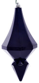 Vickerman Mc191031D 8" Midnight Blue Candy Finish Diamond Finial Ornament