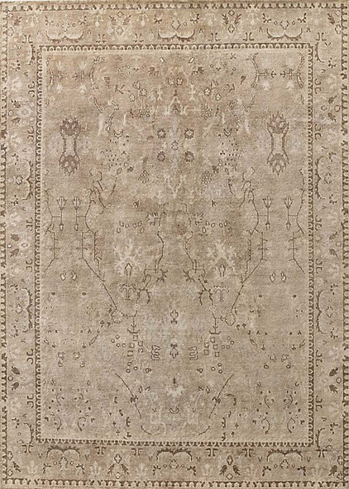 Ahgly Company Indoor Rectangle Mid-Century Modern Area Rugs, 7' x 10'