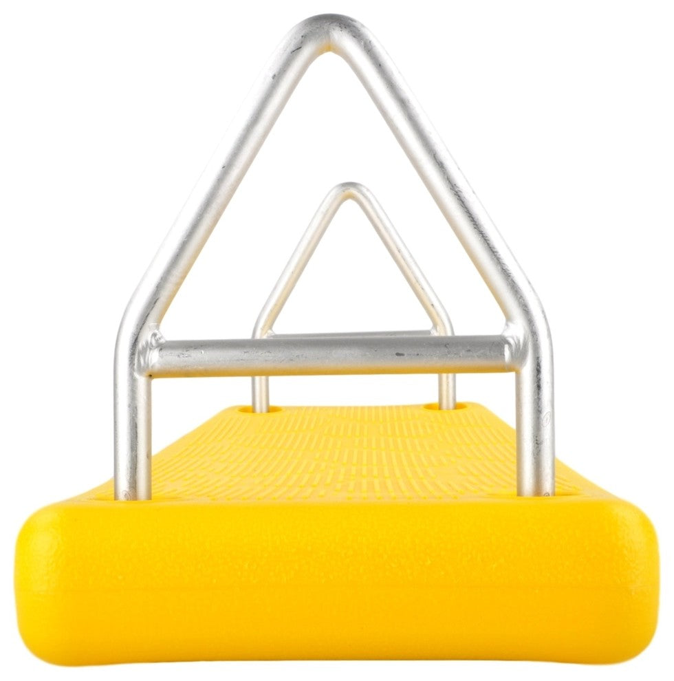 Flat Swing Seat with SSS Logo Sticker, Yellow