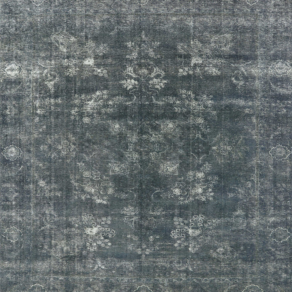 Ahgly Company Indoor Square Mid-Century Modern Area Rugs, 8' Square