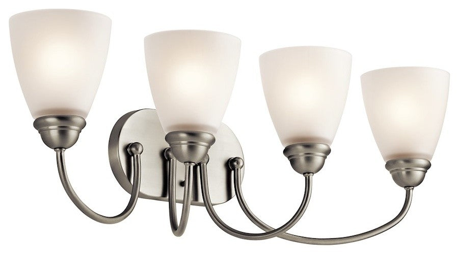 Bath 4-Light, Brushed Nickel, Standard