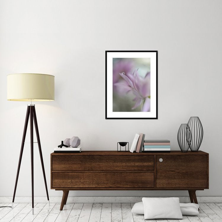 "In Pink Delight" Framed Digital Print by Heidi Westum, 29x38"