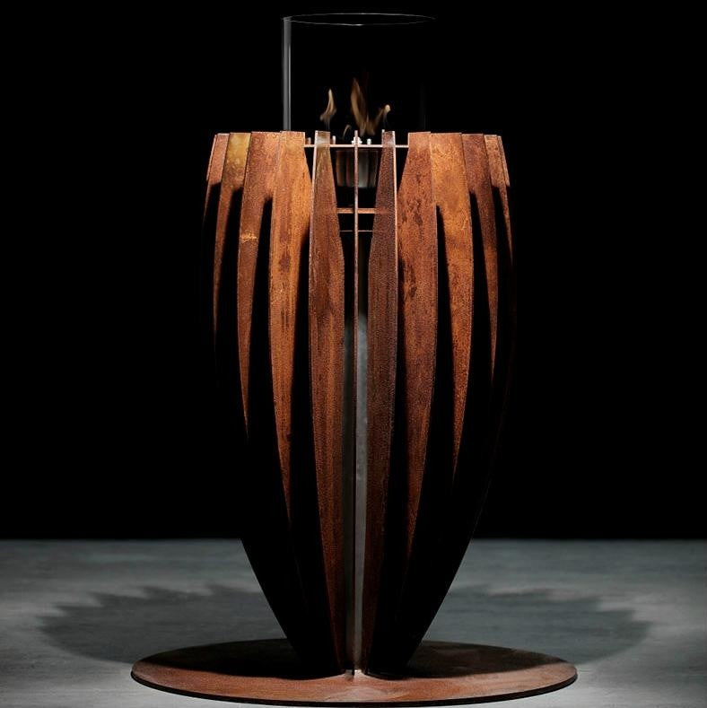 GlammFire Tuli Free-Standing Ethanol Fireplace