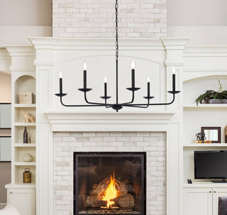 Living District LD812D42BK Cohen 42" Pendant, Black