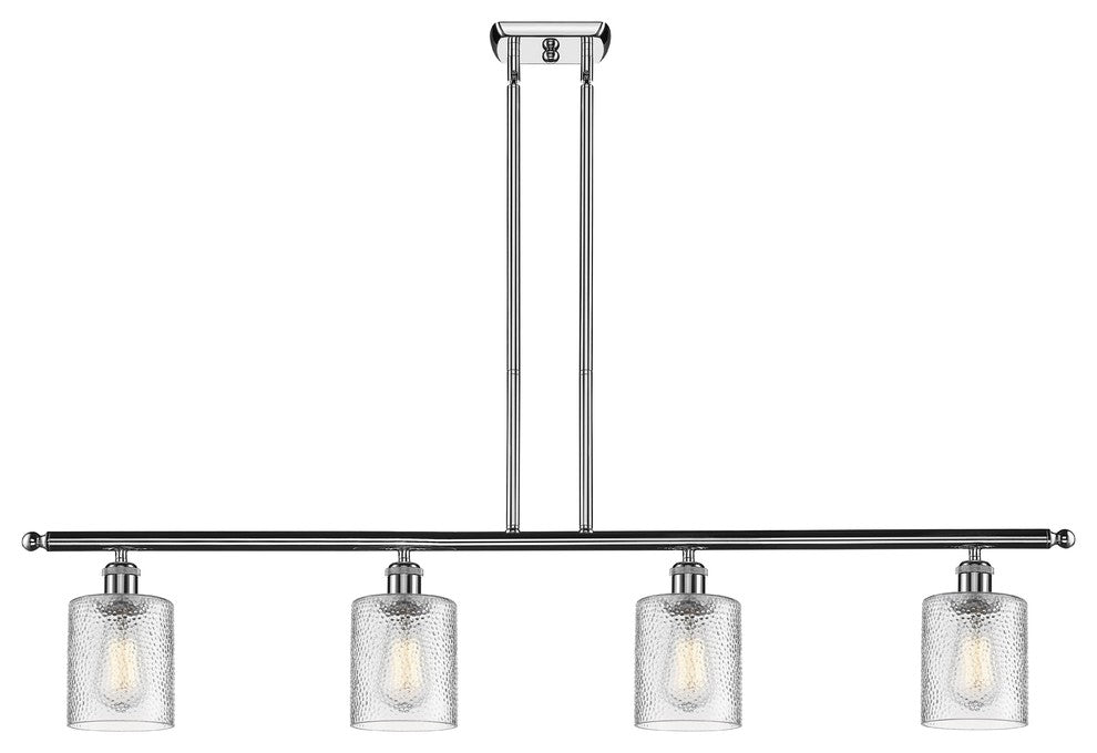 INNOVATIONS LIGHTING 516-4I-PC-G112-LED Cobbleskill 3 Light Island Light