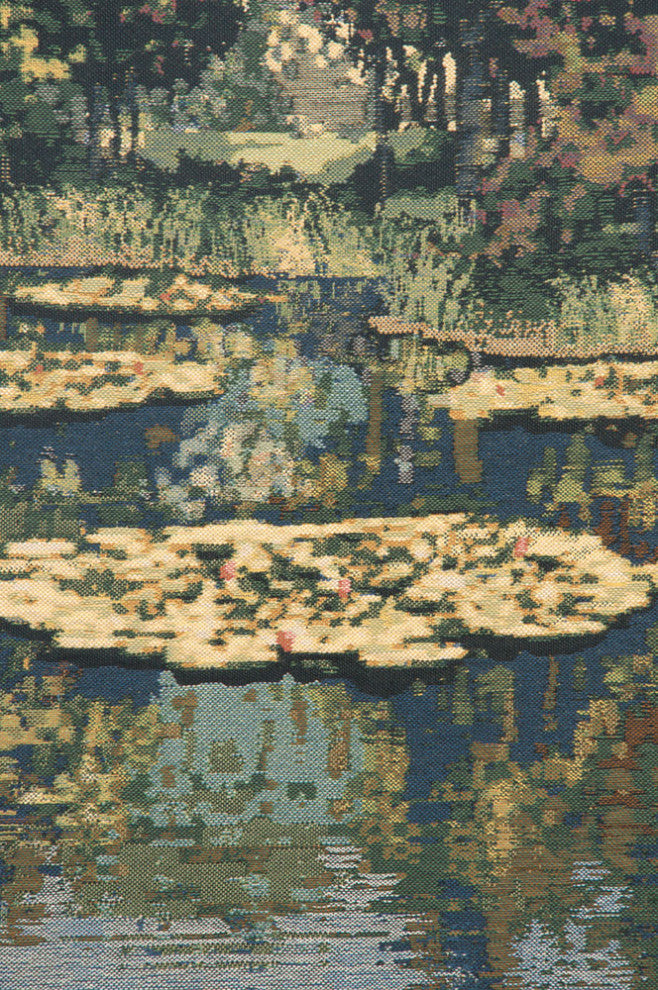 Lake Giverny Without Border Belgian Wall Tapestry