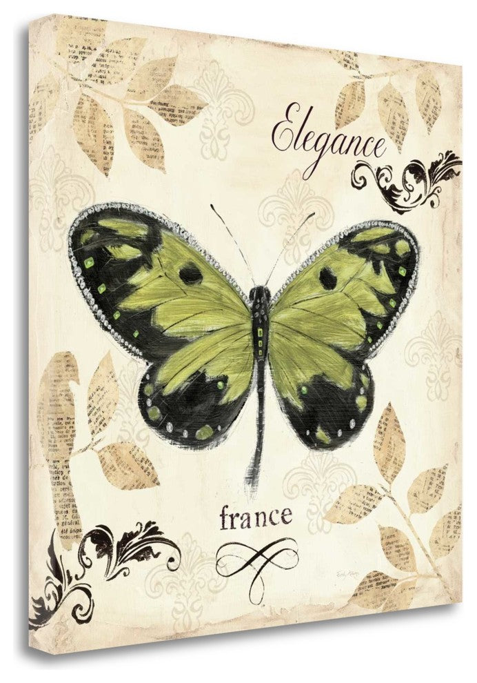 "Natures Gem IV" By Emily Adams, Giclee Print on Gallery Wrap Canvas