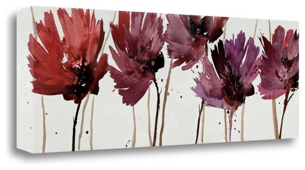 "Blushing Blooms" By Natasha Barnes, Giclee Print on Gallery Wrap Canvas