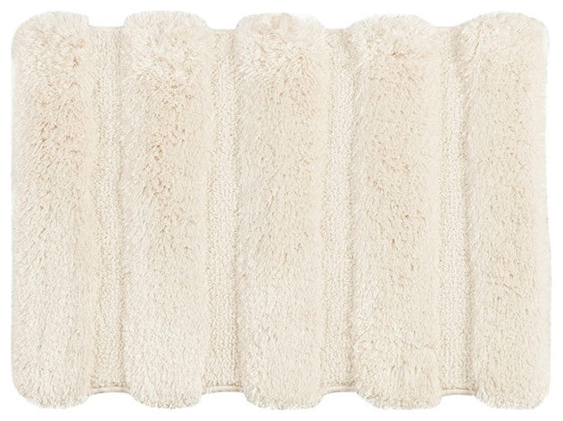 Madison Park Tufted Pearl Channel Rug, Wheat