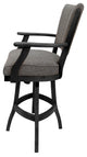 Classic Counter Bar Stools 26" 30" Extra Tall 34", Mojave Grey - Dark Grey, 34"