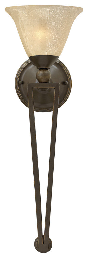 Hinkley Bolla Sconce Single Light Sconce, Olde Bronze