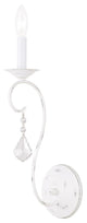Livex Lighting 1 Light Antique White Wall Sconce - 6421-60