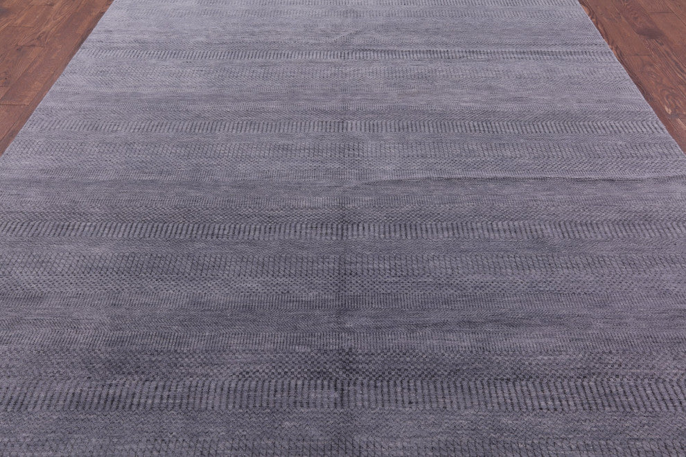 Savannah Gabbeh Wool and Silk Hand-Knotted Rug 8' 2" X 10' 3" Q6621