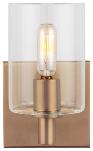 Fullton One Light Wall / Bath Sconce, Satin Brass