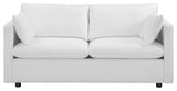 Activate Upholstered Fabric Sofa, White