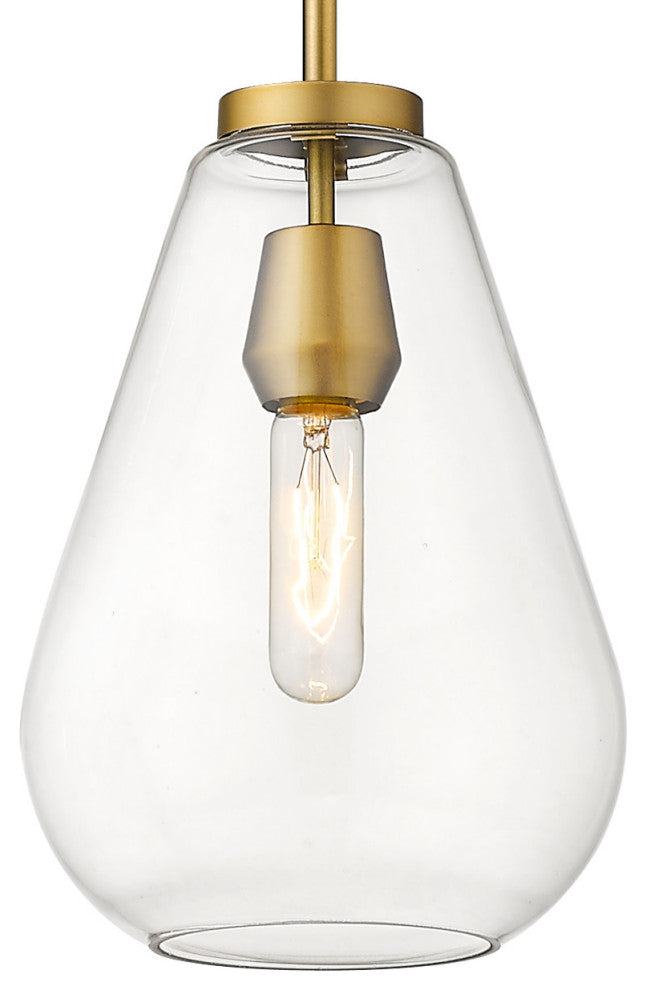 Z-Lite 488P8 Ayra 8"W Mini Pendant - Olde Brass