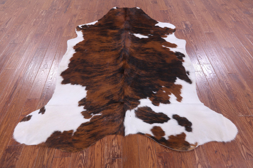 Brindle Natural Cowhide Rug 7' 2" X 6' 1" C2291