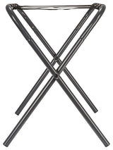 Luggage Rack, Grey Frame with Black Straps