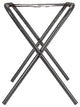 Luggage Rack, Grey Frame with Black Straps
