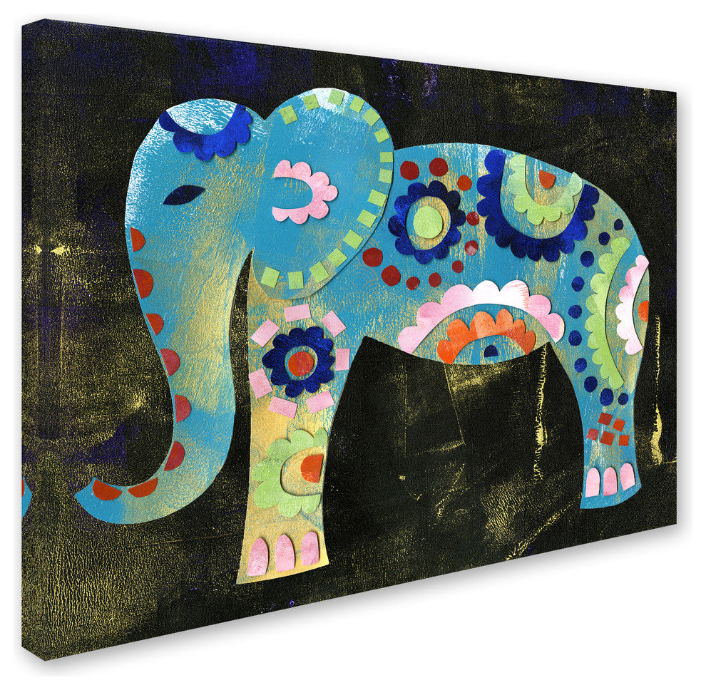 Summer Tali Hilty 'Boho Elephant 3' Canvas Art, 18" x 24"