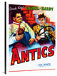 "Laurel & Hardy - Antics" Canvas by Hollywood Photo Archive, 30x40"
