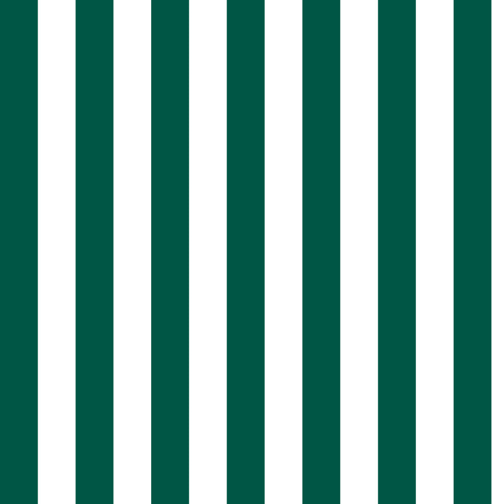 Ivy Skirted Storage Ottoman, Canopy Stripe Emerald