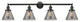 Innovations Lighting 215-Ob-G43-Led 4 Light Dimmable Led Bathroom Fixture