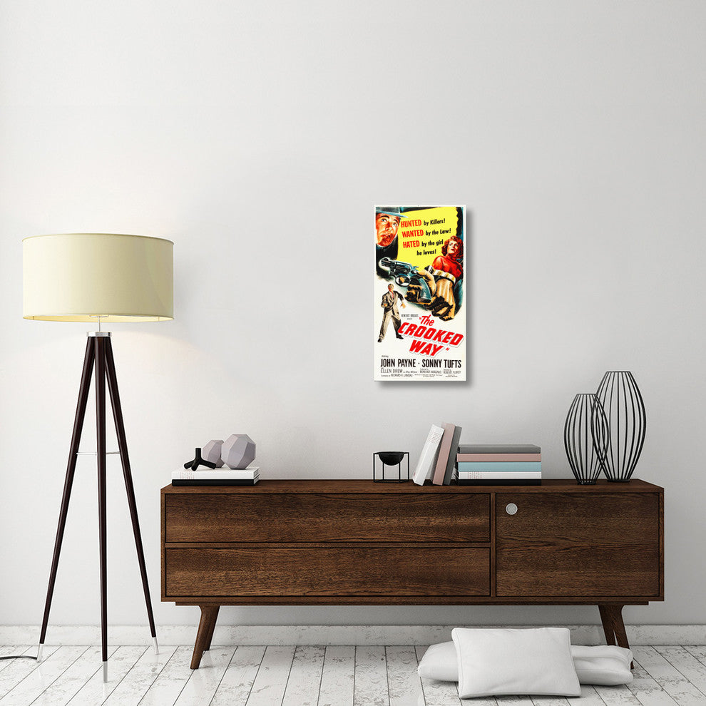 "The Crooked Way" Stretched Canvas Giclee by Hollywood Photo Archive, 16x30"