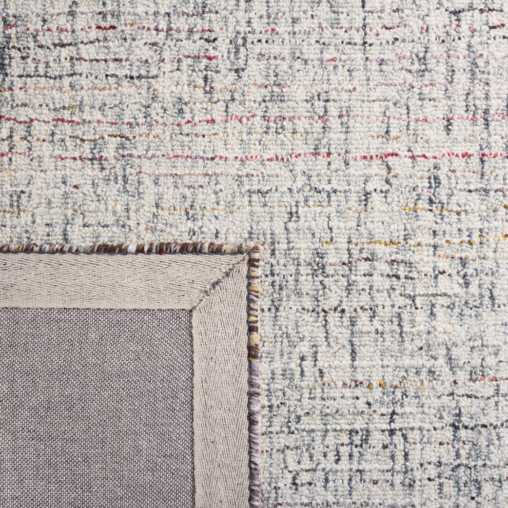 Safavieh Couture Abstract Collection, ABT467 Rug, Red/Ivory, 4'x6'
