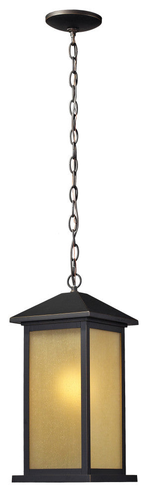 Vienna Collection Outdoor Chain Light in Oil Rubbed Bronze Finish