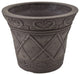 Scroll Grower Pot, Dark Charcoal