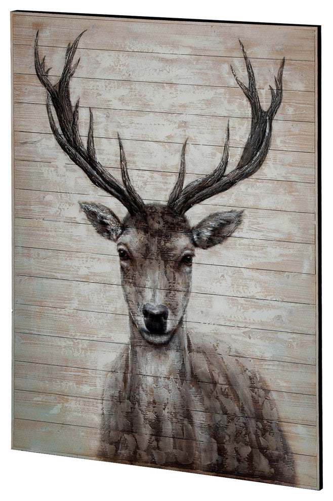 Mercana White Tail II Oil Painting