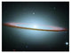 "M104 - The Sombrero Galaxy - Colored with Infrared Data" Print by NASA, 34"x26"