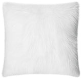 Arctic Fox Pillow - White