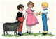 Embarrassed Boy Blue - Gallery Wrapped Canvas Art 28" x 42"