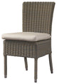 Outdoor Boca Chair With White Outdoor Cushion