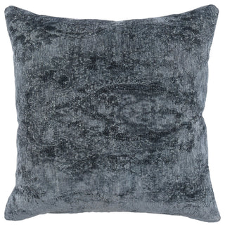 Doolin Jacquard 22' Throw Pillow, Blue
