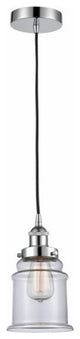 Innovations 616-1PH-PC-G182 1-Light Mini Pendant, Polished Chrome