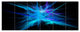 Clear Blue Spectrum of Light, Abstract Canvas Art Print, 70"x28", 6 Panels