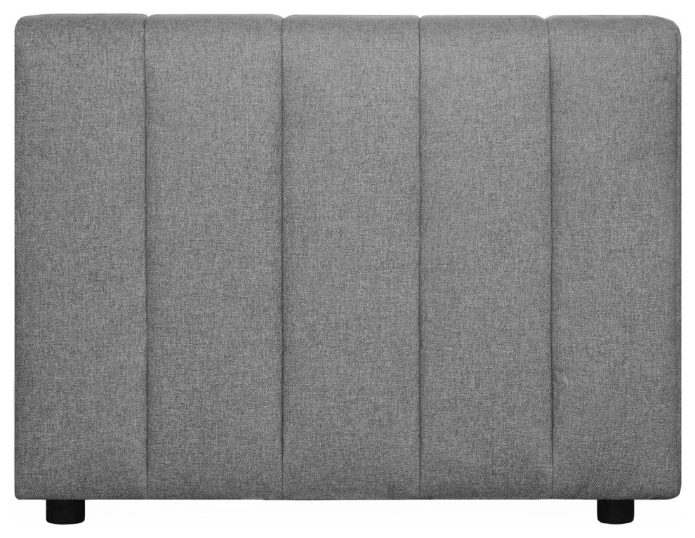First of A Kind Lyric Corner Chair Gray