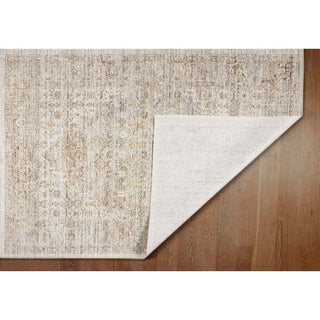 Ava Distressed Arabesc Area Rug - Silver, 5'x7'6"