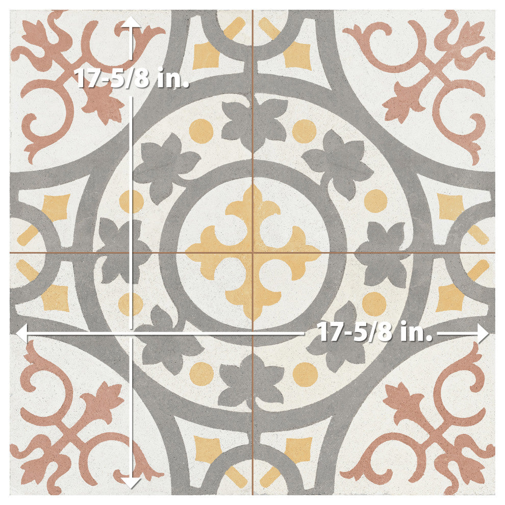 Kings Paname Trocadero Ceramic Floor and Wall Tile