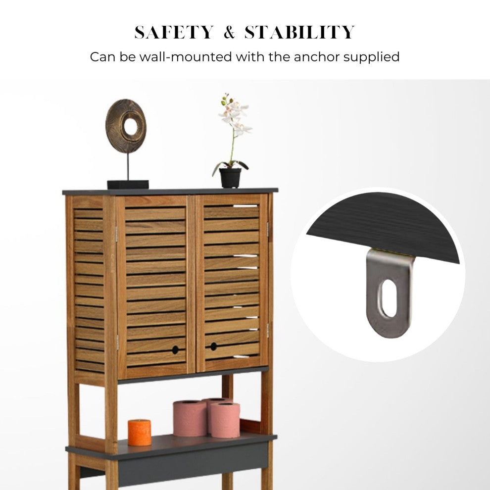 Over The Toilet Storage Cabinet, Space-Saving Bathroom Storage Cabinet, Elements 2