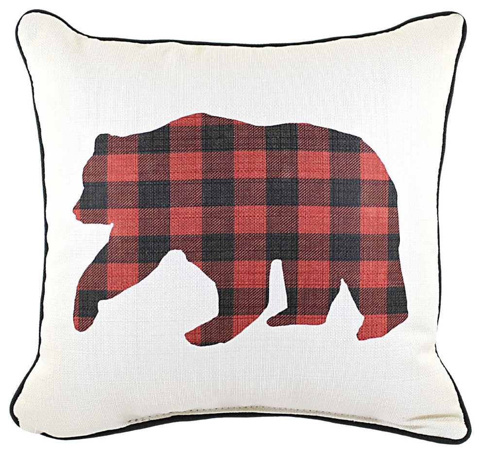 C & F Buffalo Check Bear Fabric Home Decor Checkered Chr0135