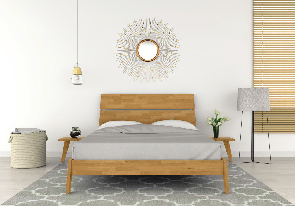 Linn Bed, Natural Cherry, King