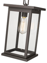 1 Light 8.5" Powder Coat Bronze Outdoor